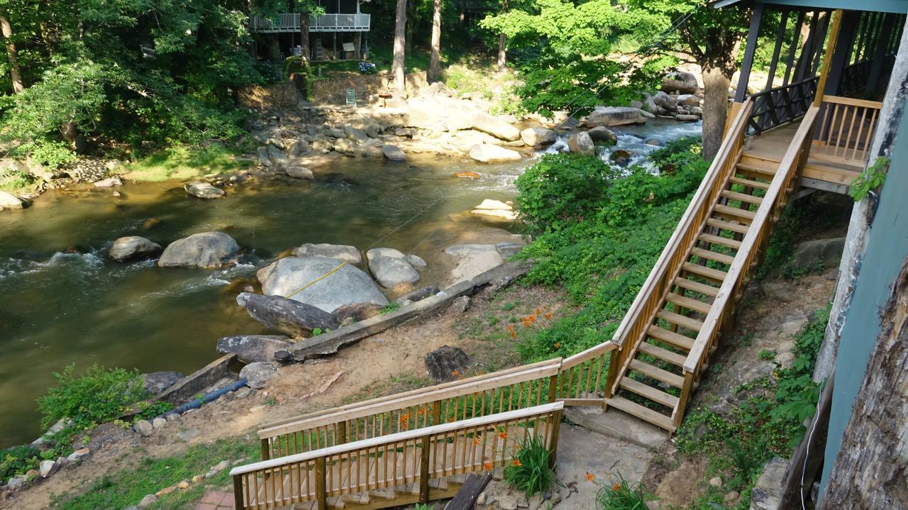 Riverside Lodge At Chimney Rock Bagian luar foto